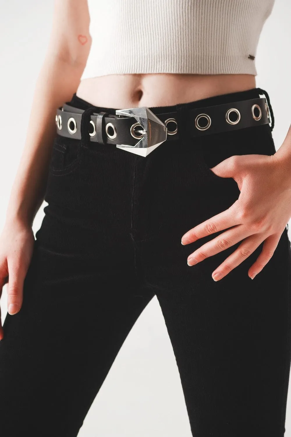 Cord Flare In Black
