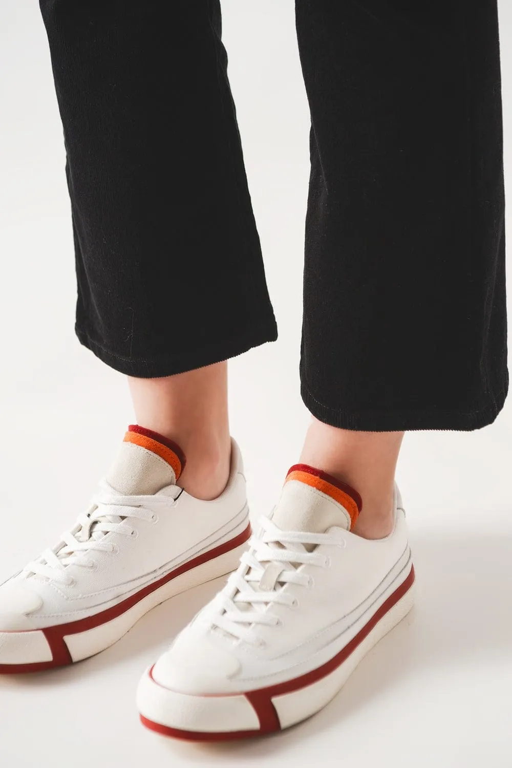 Cord Flare In Black