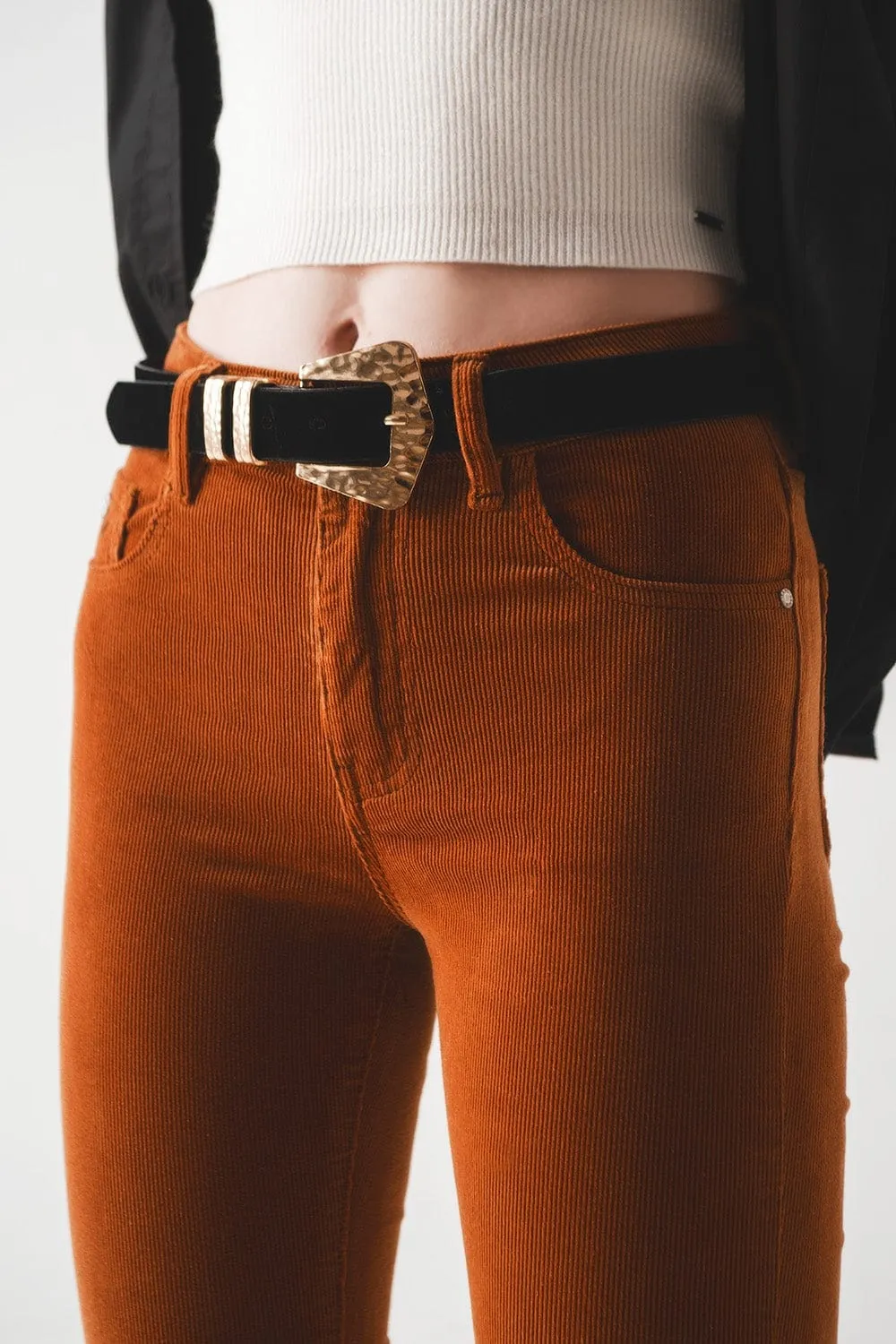 Cord Flare In Camel