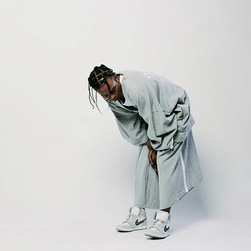 LIFE GOES OFF (GRAY) [JACKET & WIDE PANTS KIMONO]