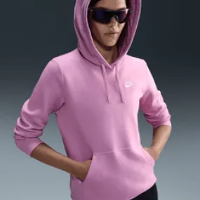 Nike sportswear club fleece hoody dq5793-632 orchid