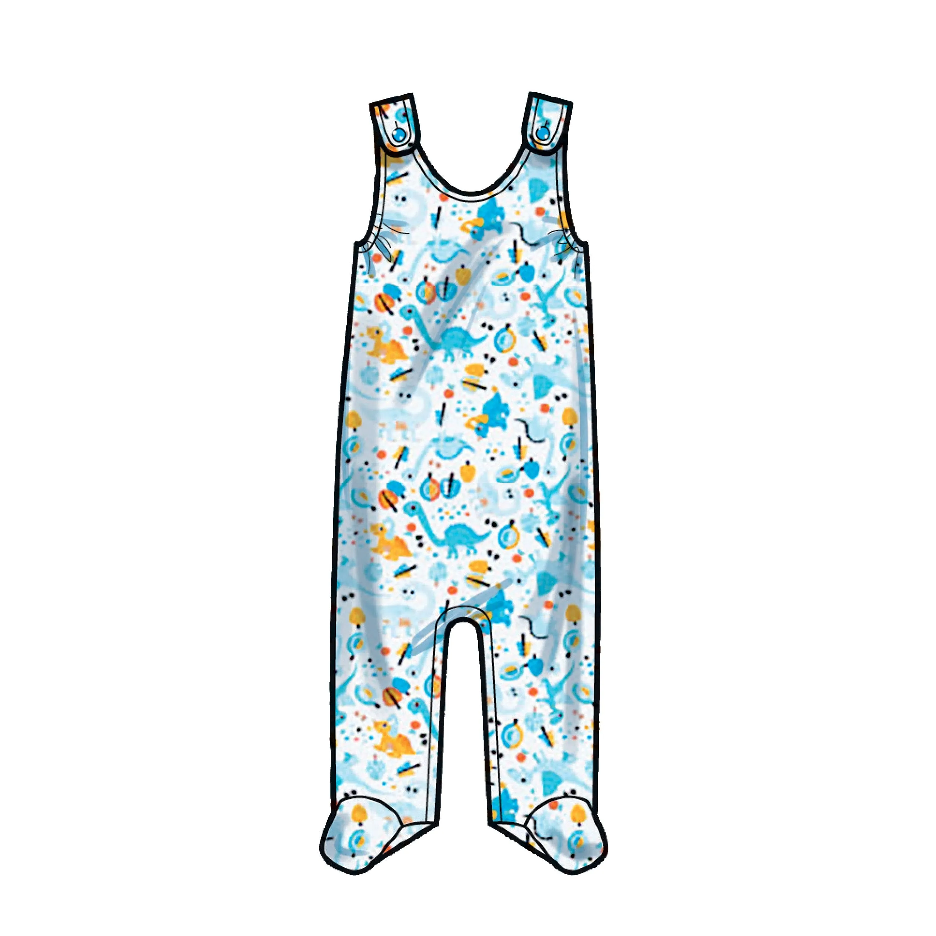 Simplicity Sewing Pattern 9390 Babies' Knit Layette