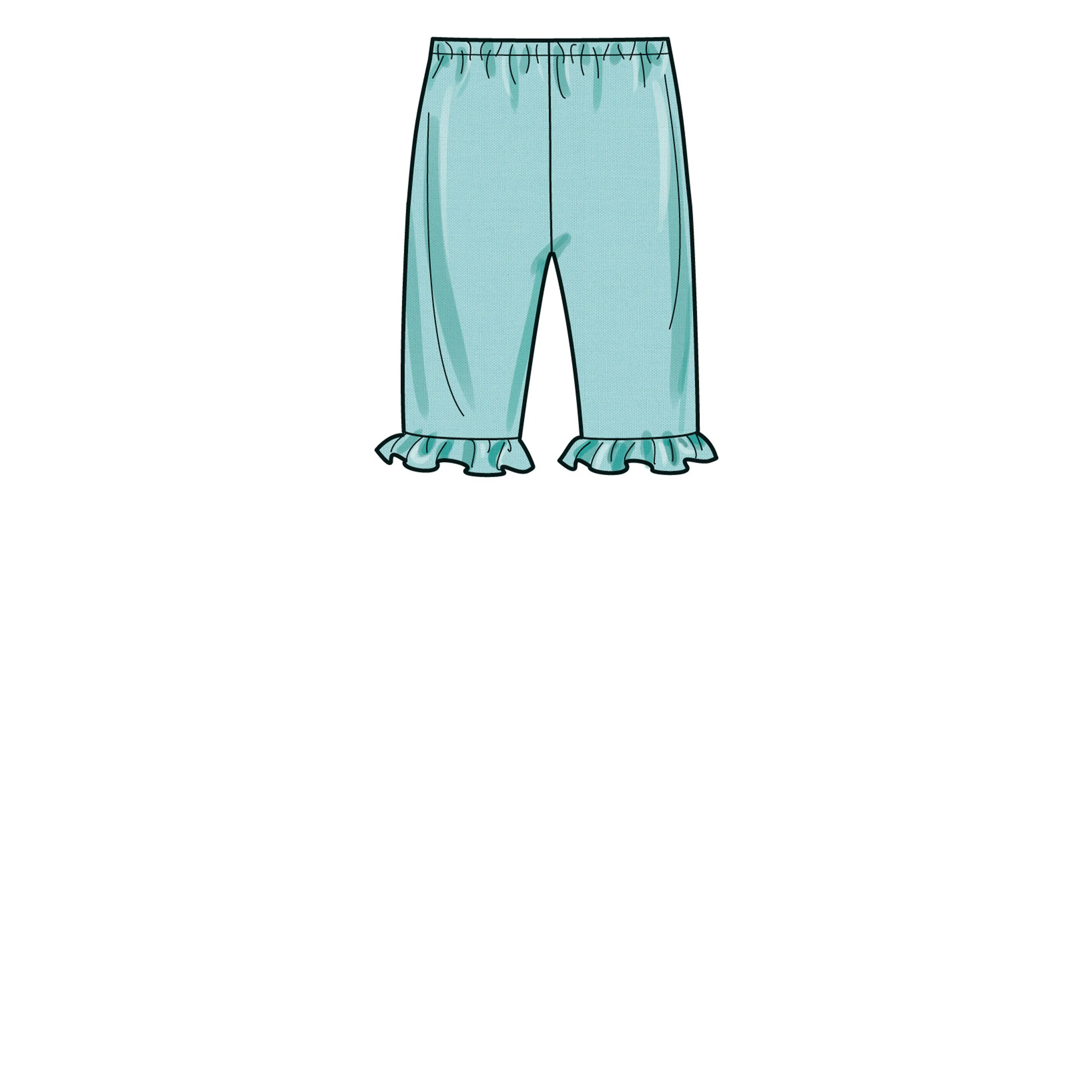 Simplicity Sewing Pattern 9616 Babies' T-Shirts, Jacket, Pants and Hat