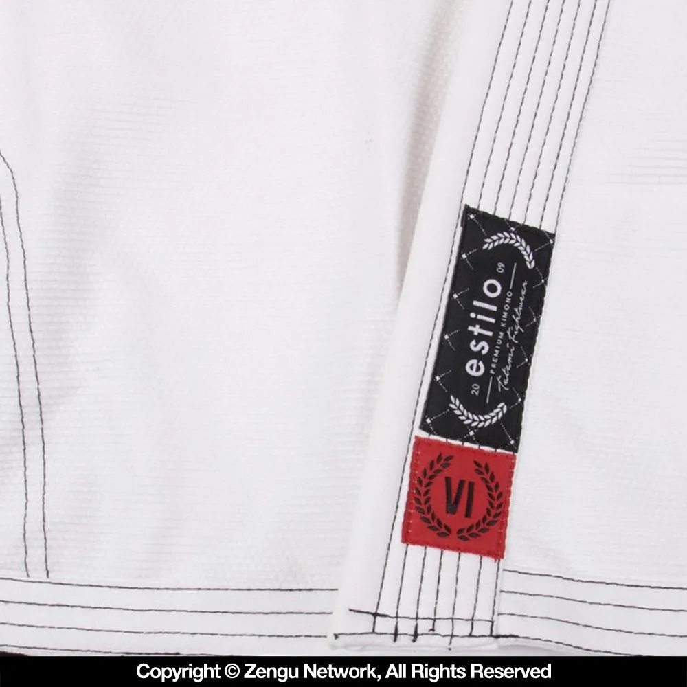Tatami "Estilo 6.0" Women's BJJ Gi - White/Black