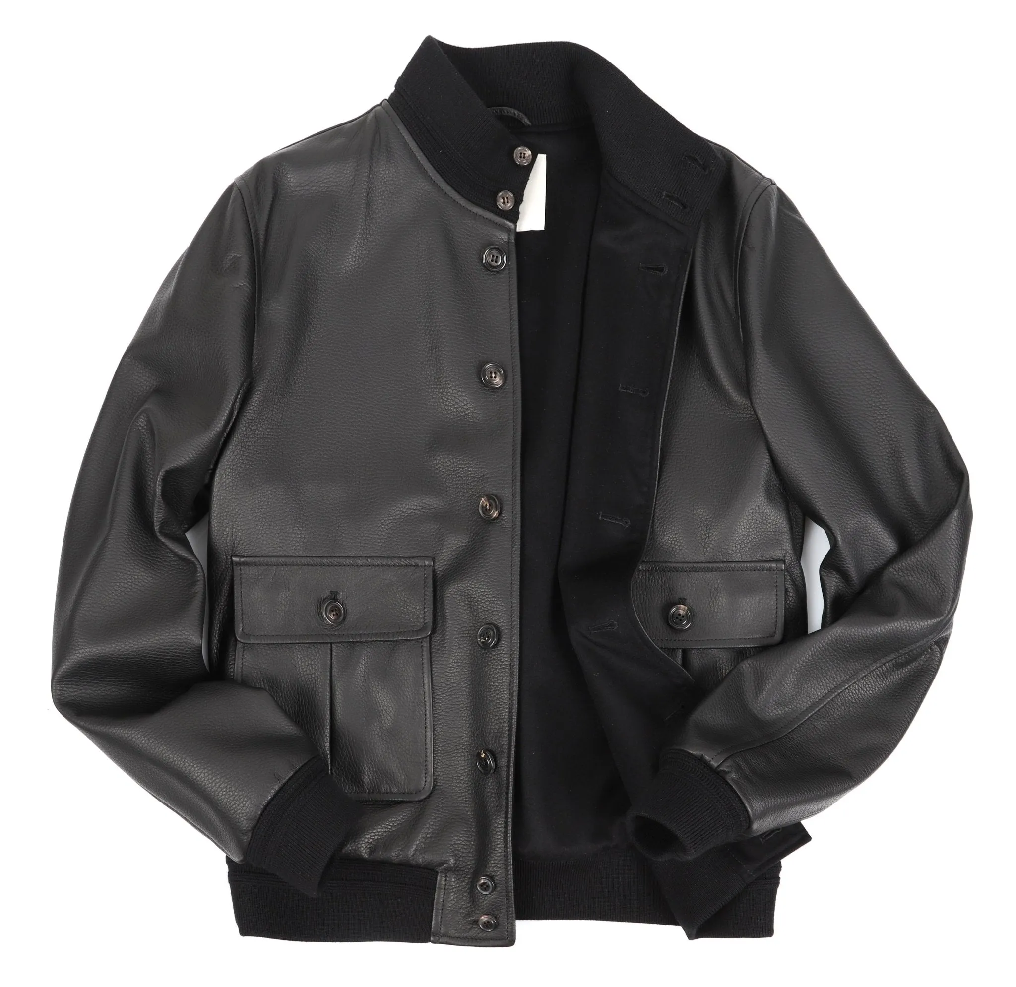 VALSTAR Deerskin Cashmere Jacket BLACK