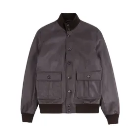VALSTAR Deerskin Cashmere Jacket BROWN