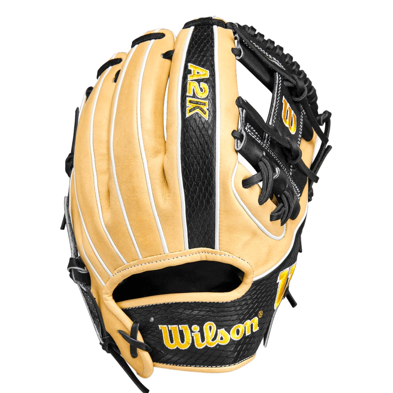 Wilson A2K 11.5” WBW101373115 I-Web Blonde Black Infield Glove