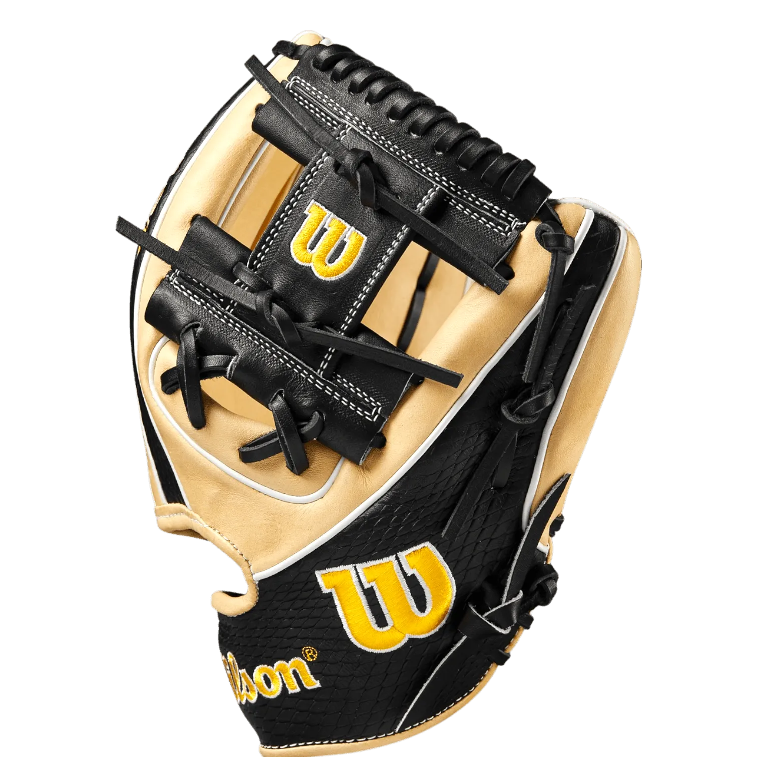 Wilson A2K 11.5” WBW101373115 I-Web Blonde Black Infield Glove