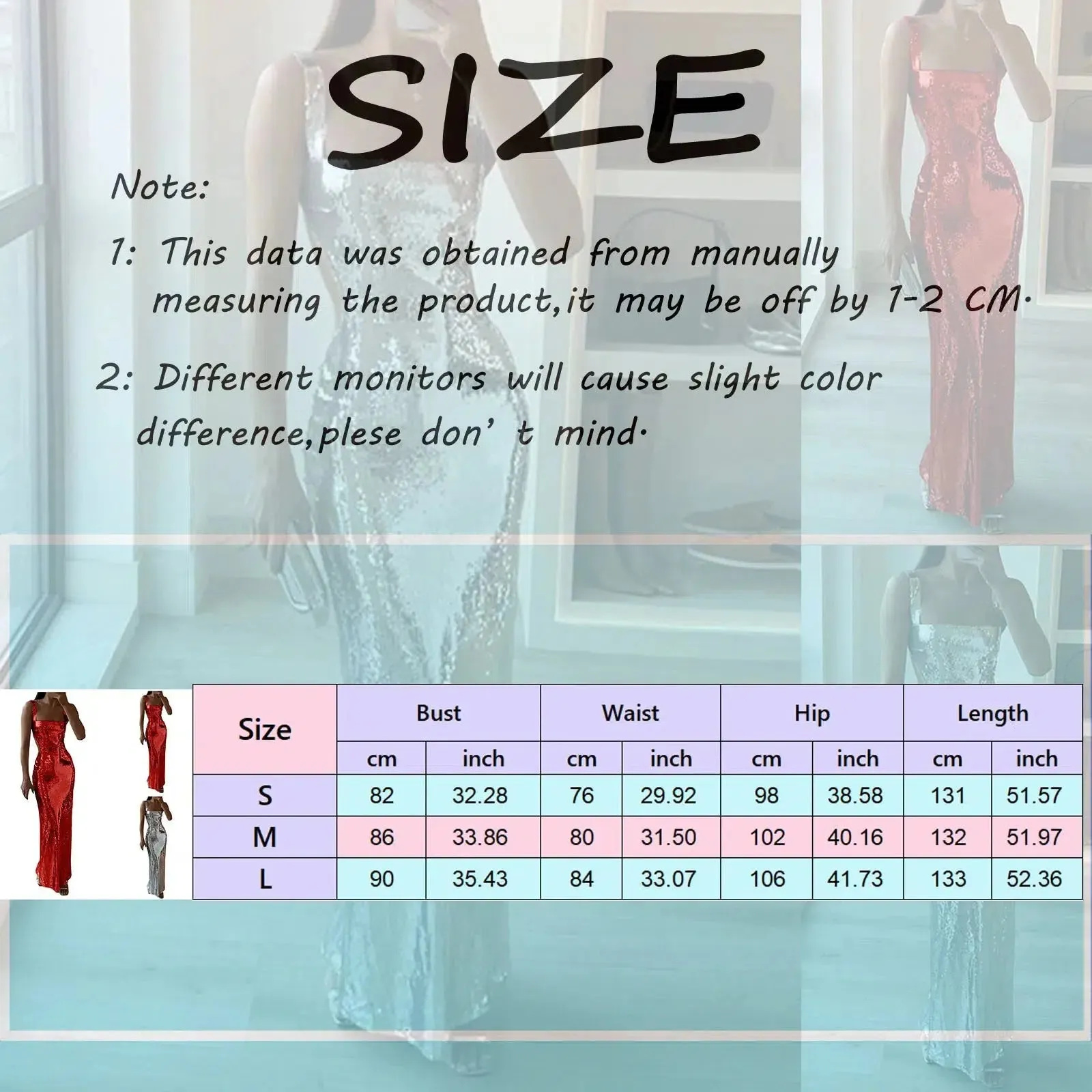 Women Bodycon Maxi Sequin Evening Dresses